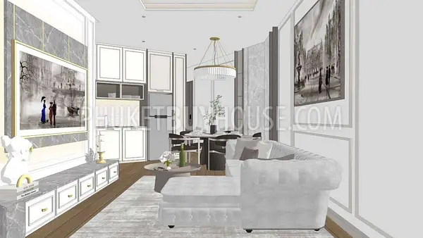 SUR22978: 3-Bedroom Beachside Apartment Near Surin Beach. 照片 #36