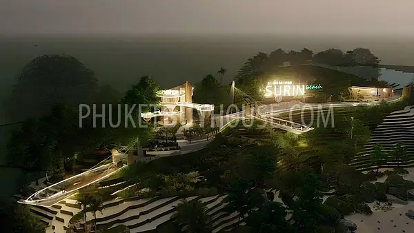 SUR22976: 2-Bedroom Apartment Walking Distance to Surin Beach. 照片 #6