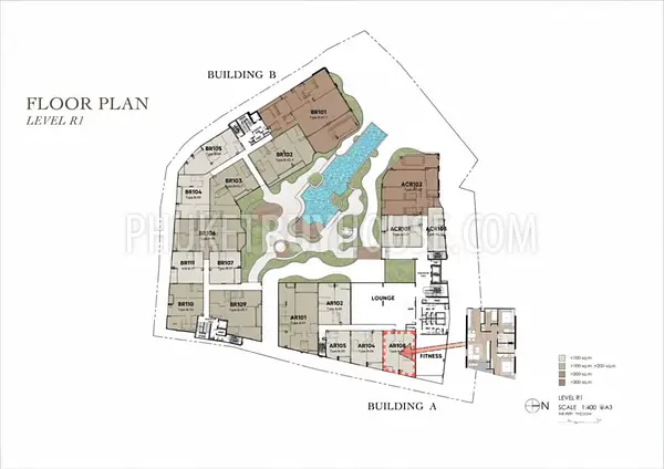 SUR22973: 2-Bedroom Freehold Apartment Near Surin Beach. 照片 #2