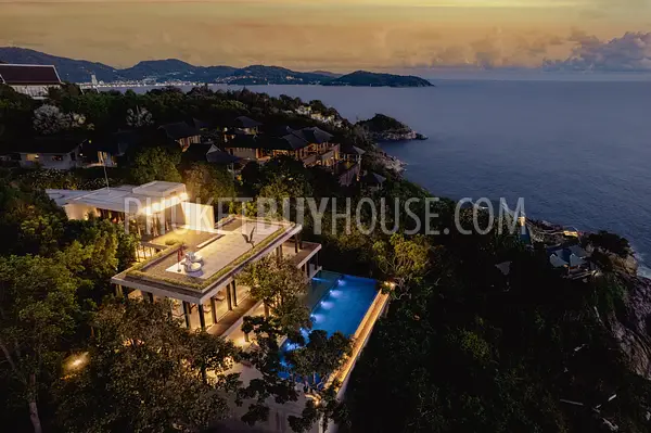 KAM22983: Oceanfront Cliffside Estate with 24m Infinity Pool and Panoramic Sunsets. 照片 #3