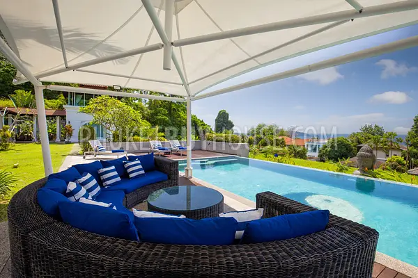 PAT5989: Gorgeous Thai Bali style Villa with Sea view. Photo #60