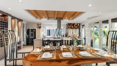PAT5989: Gorgeous Thai Bali style Villa with Sea view. Photo #12