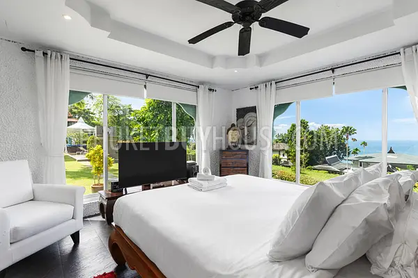 PAT5989: Gorgeous Thai Bali style Villa with Sea view. Photo #17