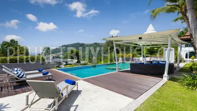 PAT5989: Gorgeous Thai Bali style Villa with Sea view. Photo #64