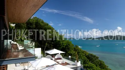PAN22989: Exclusive 6-Bedroom Cliffside Villa with Panoramic Sea Views For Rent in Ao Yon, Phuket. Photo #18