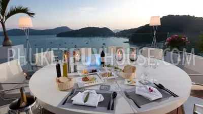 PAN22989: Exclusive 6-Bedroom Cliffside Villa with Panoramic Sea Views For Rent in Ao Yon, Phuket. Photo #21