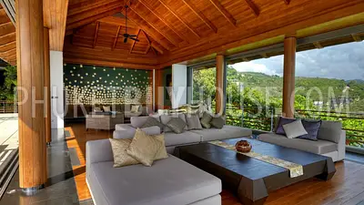 KAM71: Amazing 4 Bedrooms Beachfront Villa in Kamala. Photo #20