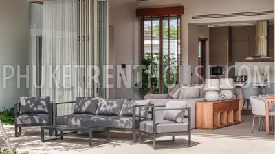 THA22985: Luxury 4-bedroom villa for rent in Bang Tao, Phuket. Photo #21
