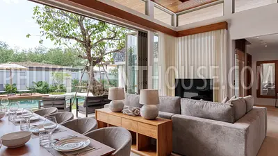 THA22985: Luxury 4-bedroom villa for rent in Bang Tao, Phuket. Photo #3
