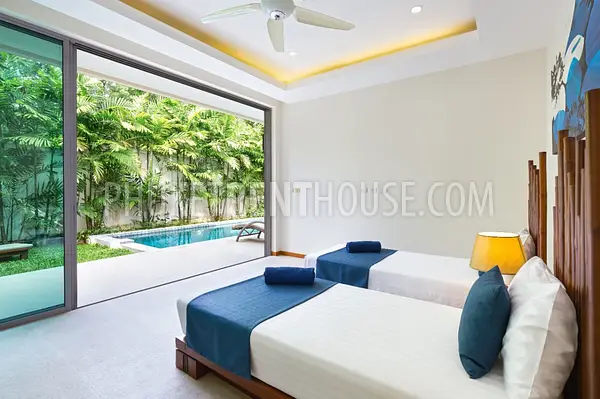 RAW22988: Elegant 4-Bedroom Pool Villa with Tropical Courtyard in Rawai, Phuket. 照片 #8