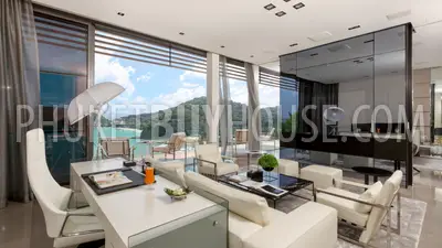 PAN22989: Exclusive 6-Bedroom Cliffside Villa with Panoramic Sea Views For Rent in Ao Yon, Phuket. Photo #5