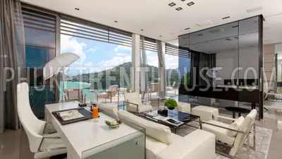 PAN22989: Exclusive 6-Bedroom Cliffside Villa with Panoramic Sea Views For Rent in Ao Yon, Phuket. Photo #5