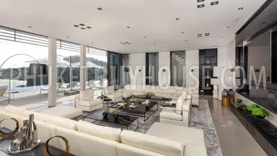 PAN22989: Exclusive 6-Bedroom Cliffside Villa with Panoramic Sea Views For Rent in Ao Yon, Phuket. Photo #17