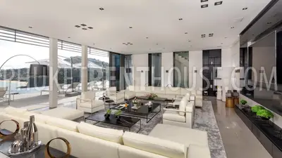 PAN22989: Exclusive 6-Bedroom Cliffside Villa with Panoramic Sea Views For Rent in Ao Yon, Phuket. Photo #17