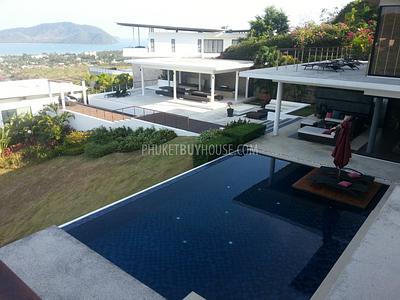 RAW2644: Ultimate panoramic seview 6 bedroom villa in Rawai, South of Phuket. Photo #22
