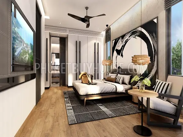 KAM22992: Two Adjacent Studios with Partial Sea View Near Kamala Beach. Photo #11