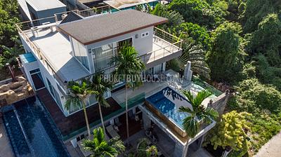 RAW2606: 8 Bedroom Villa with pool in Rawai. Ocean and Jungle View.. Photo #54