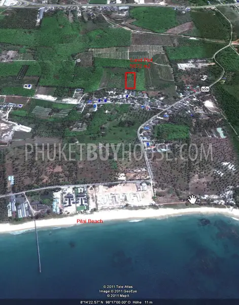 PHA2752: Pilai / Natai Beach Area Land Plot For Sale. Photo #6
