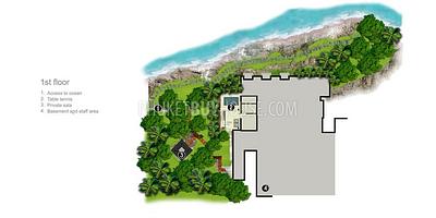 KAM71: Amazing 4 Bedrooms Beachfront Villa in Kamala. Photo #43
