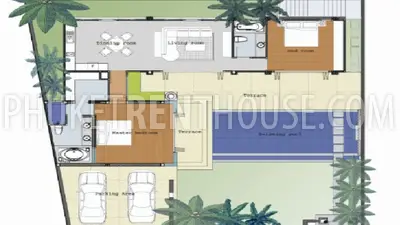 RAW16792: 2 Bedroom Villa in Rawai. Photo #3