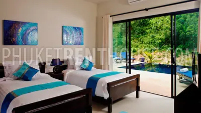 NAI17048: 4 bedrooms villa with private pool in Nai Harn for rent. Photo #5