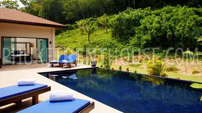 NAI17048: 4 bedrooms villa with private pool in Nai Harn for rent. Photo #13