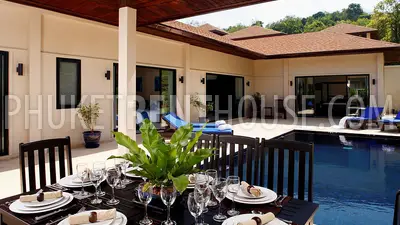 NAI17048: 4 bedrooms villa with private pool in Nai Harn for rent. Photo #14