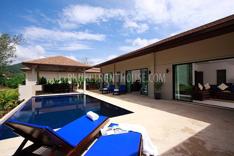NAI17048: 4 bedrooms villa with private pool in Nai Harn for rent. Photo #11