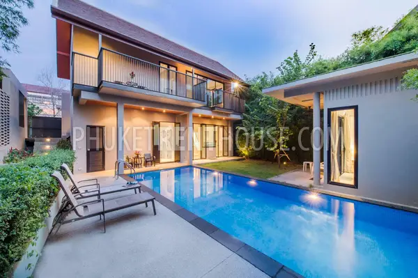 BAN22998: Tropical 3-Bedroom Pool Villa For Rent Near Bang Tao Beach, Phuket. Photo #2