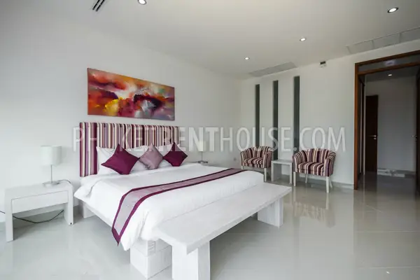 SUR16899: 3 Bedroom Seaview Penthouse Surin Beach 271m2. Fotoğraf #17