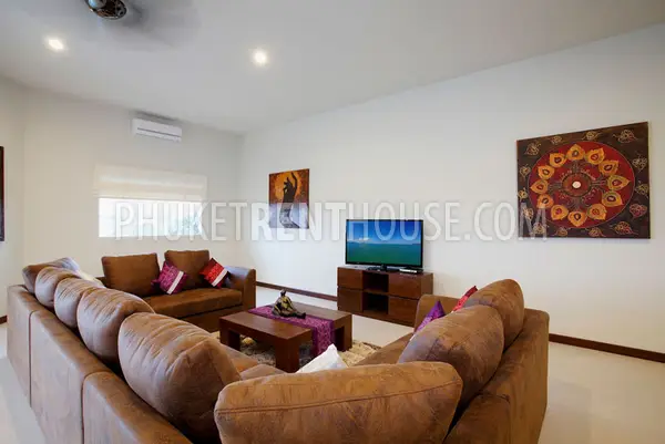 RAW17025: Magnificient 10 Bedrooms Infinity Pool Sea Villa at Rawai. Photo #5