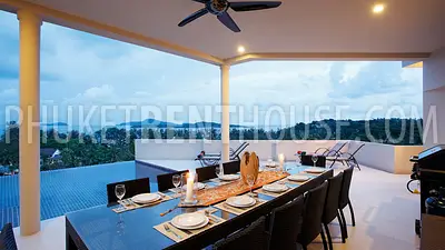 RAW17025: Magnificient 10 Bedrooms Infinity Pool Sea Villa at Rawai. Photo #12