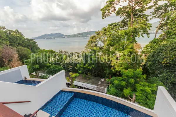 PAT17542: Oceanfront Serviced Pool Villa in Secure Estate Overlooking Patong Bay. Photo #9