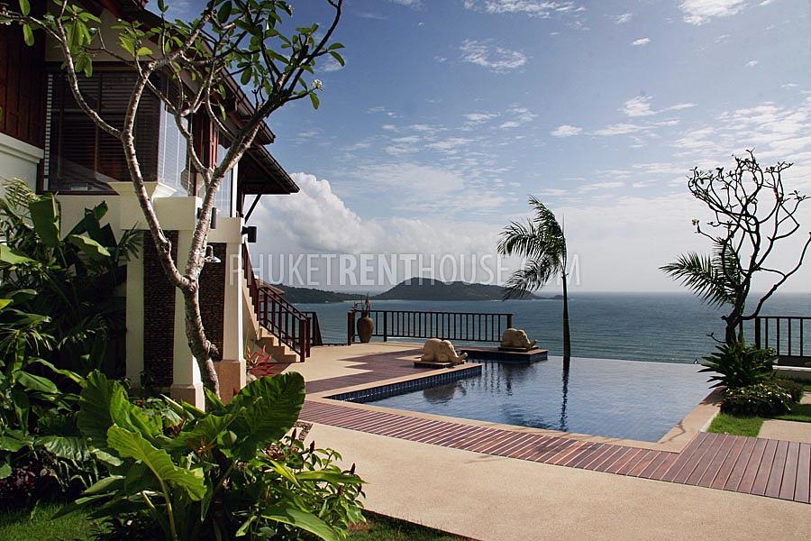PAT17579: Beautiful Ocean View 4 Bedroom Villa with Endless Pool. Photo #7