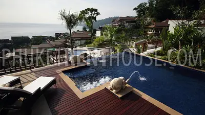 PAT17579: Beautiful Ocean View 4 Bedroom Villa with Endless Pool. Photo #9