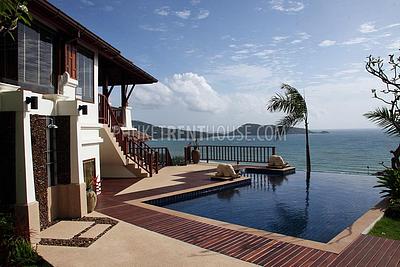 PAT17579: Beautiful Ocean View 4 Bedroom Villa with Endless Pool. Photo #10