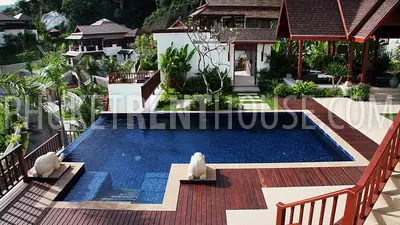 PAT17579: Beautiful Ocean View 4 Bedroom Villa with Endless Pool. Photo #3