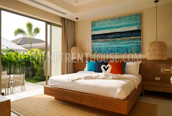 CHE22999: Modern 3-Bedroom Pool Villa For Rent in Cherngtalay Near Bang Tao Beach, Phuket. Photo #9