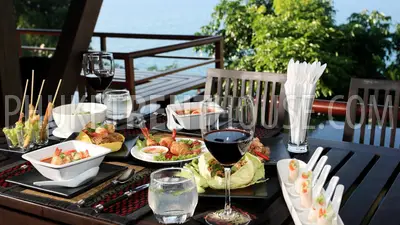 SUR17675: 4 Bedroom Pool Villa with Beautiful Views of Sea Near Surin Beach. Photo #1
