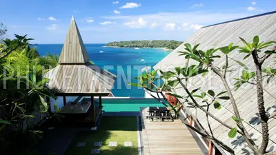 SUR17675: 4 Bedroom Pool Villa with Beautiful Views of Sea Near Surin Beach. Photo #46