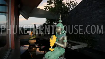 SUR17675: 4 Bedroom Pool Villa with Beautiful Views of Sea Near Surin Beach. Photo #37