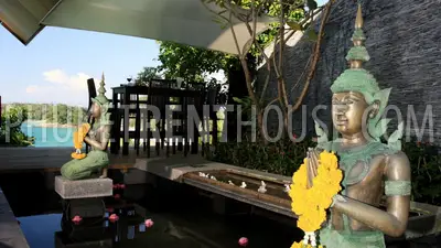 SUR17675: 4 Bedroom Pool Villa with Beautiful Views of Sea Near Surin Beach. Photo #40