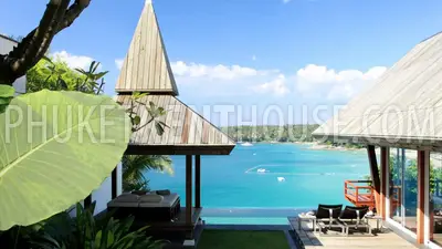 SUR17675: 4 Bedroom Pool Villa with Beautiful Views of Sea Near Surin Beach. Photo #47