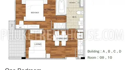 RAW17740: Сomfortable One Bedroom Apartment Close to Rawai Beachfront. Photo #34