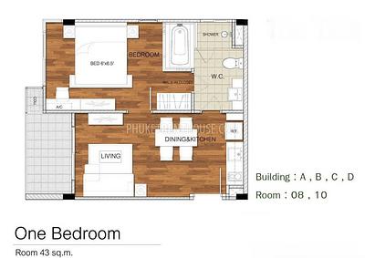 RAW17740: Комфортные Апартаменты с Одной Спальней рядом с набережной Раваи. Фото #34
