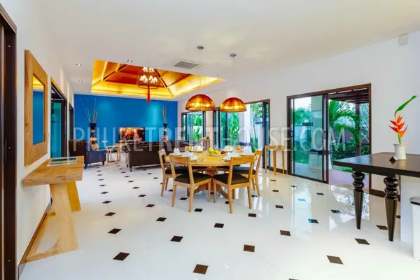BAN17757: 4 Bedroom Private Pool Villa in 6 Kilometers from Bangtao Beach. Photo #13