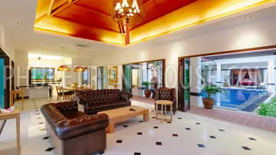 BAN17757: 4 Bedroom Private Pool Villa in 6 Kilometers from Bangtao Beach. Photo #14