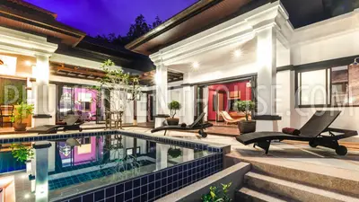 BAN17409: Luxury designed villa in secured complex few minuts from BangTao beach. Photo #12