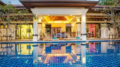BAN17409: Luxury designed villa in secured complex few minuts from BangTao beach. Photo #18
