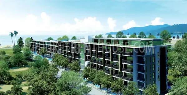 PAT17433: Beachfront Patong apartments with roooftop infinity pool and jacuzzi. Photo #8